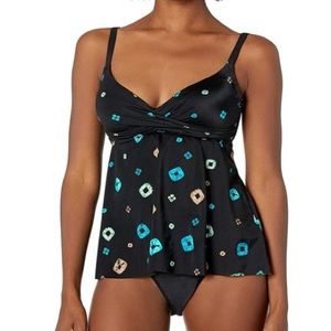 Coco Reef Composition Diamond Wrap Tankini size 8 32D